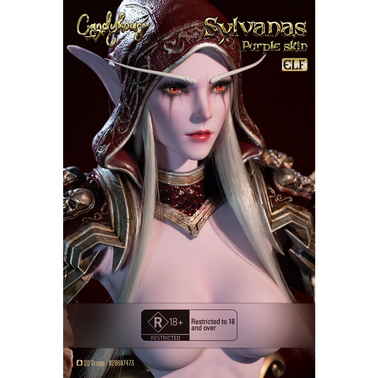 Candy House Studio - Sylvanas Windrunner / Blood Elf Bust [Cast Off][4 Variants]