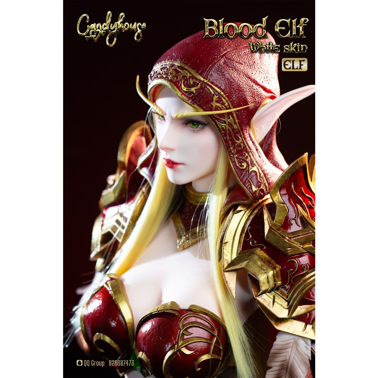 Candy House Studio - Sylvanas Windrunner / Blood Elf Bust [Cast Off][4 Variants]