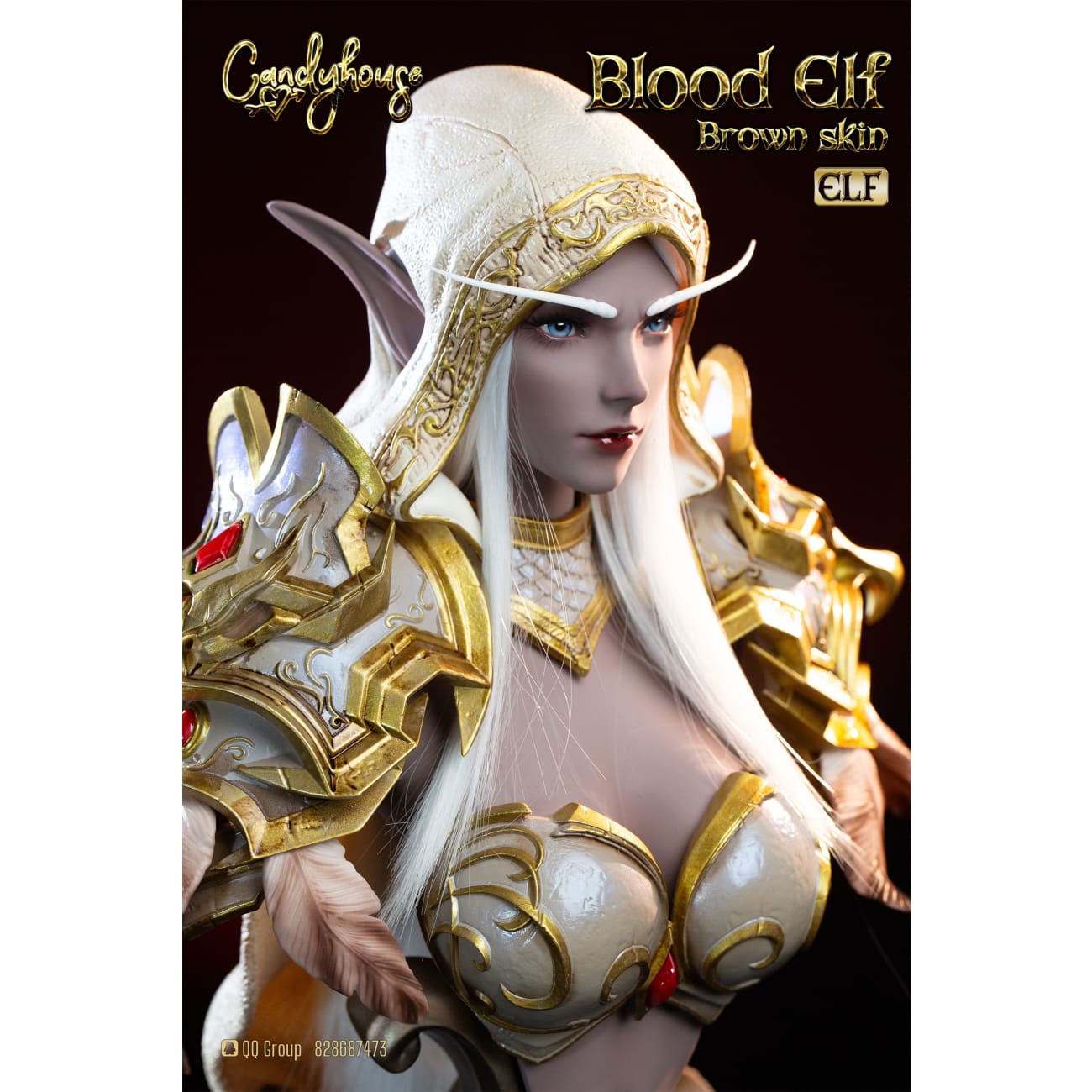 Candy House Studio - Sylvanas Windrunner / Blood Elf Bust [Cast Off][4 Variants]
