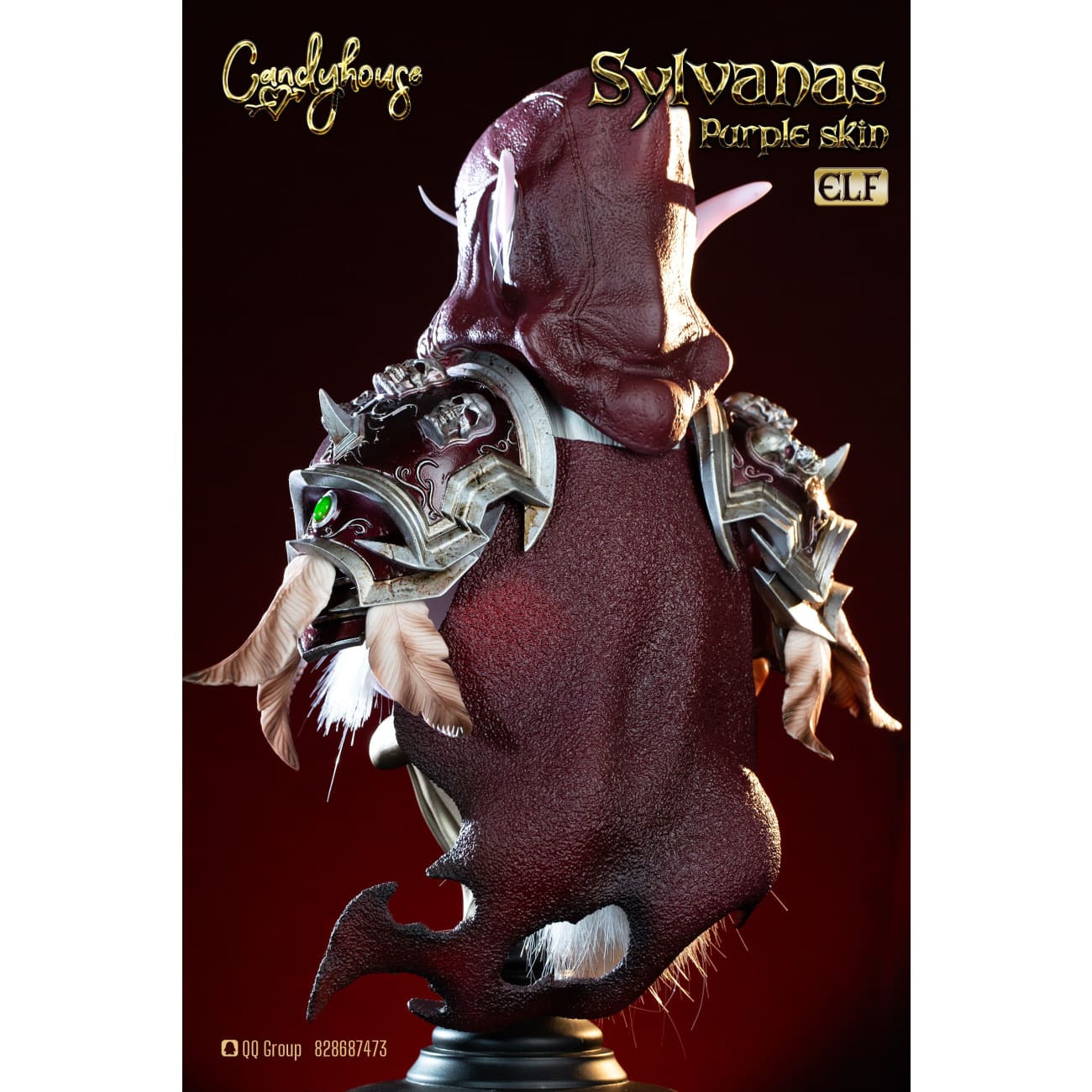 Candy House Studio - Sylvanas Windrunner / Blood Elf Bust [Cast Off][4 Variants]