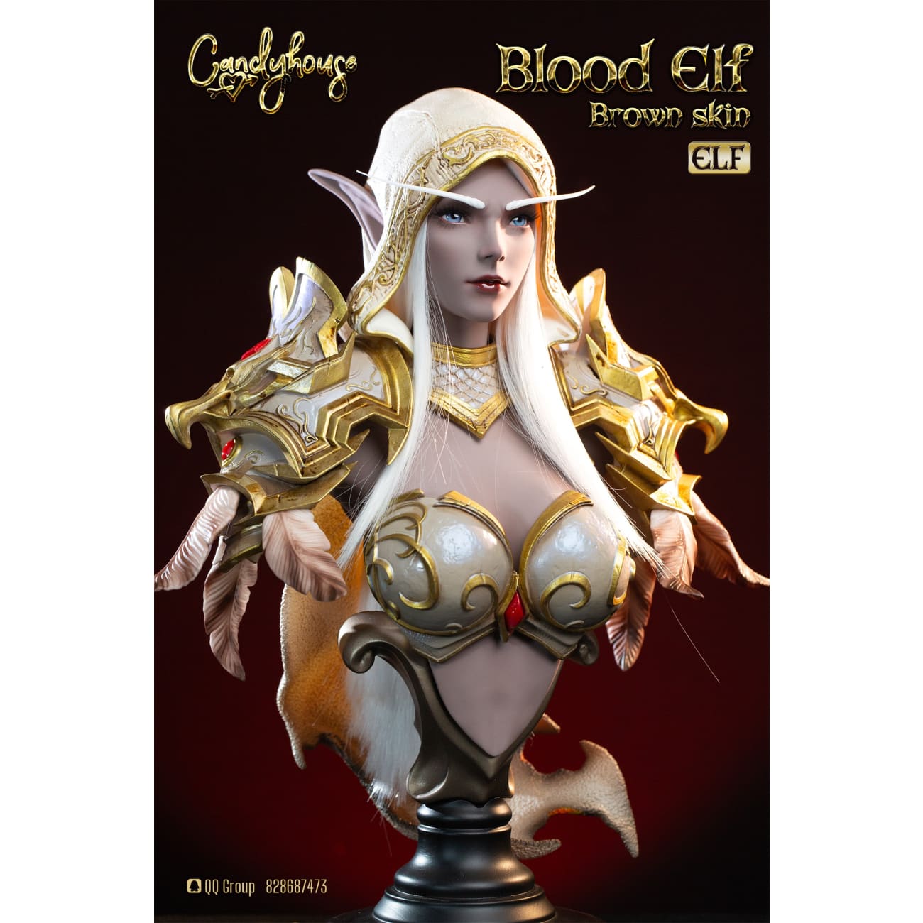 Candy House Studio - Sylvanas Windrunner / Blood Elf Bust [Cast Off][4 Variants]
