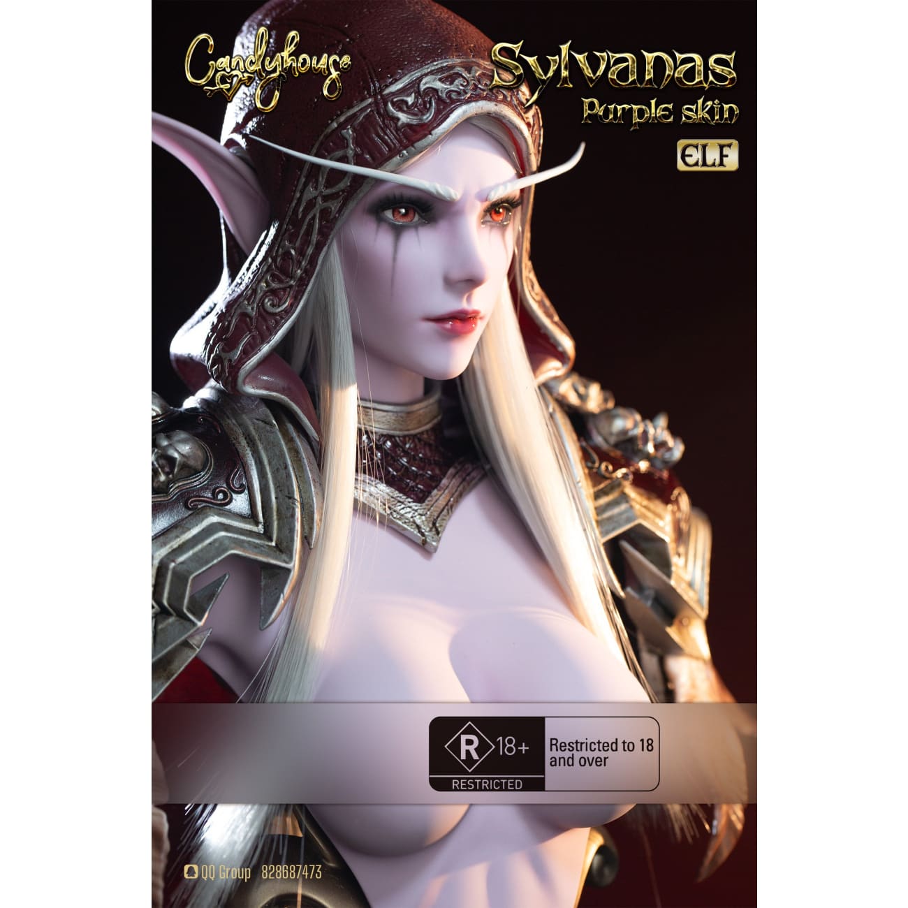Candy House Studio - Sylvanas Windrunner / Blood Elf Bust [Cast Off][4 Variants]