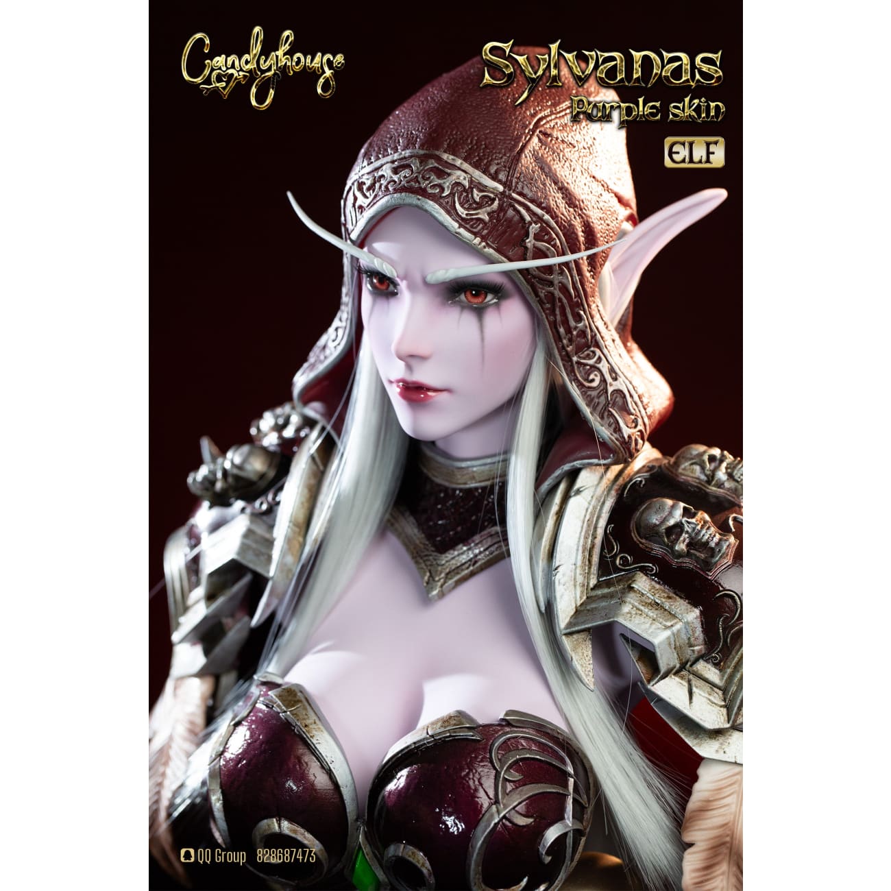 Candy House Studio - Sylvanas Windrunner / Blood Elf Bust [Cast Off][4 Variants]
