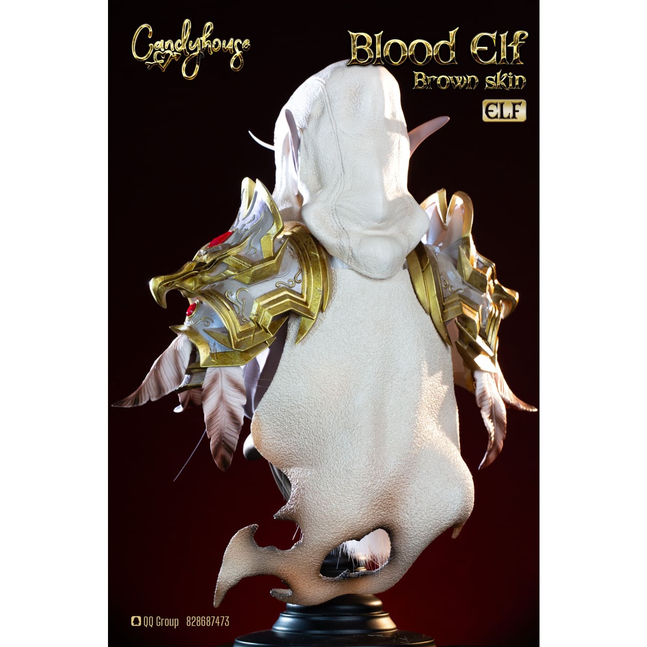 Candy House Studio - Sylvanas Windrunner / Blood Elf Bust [Cast Off][4 Variants]