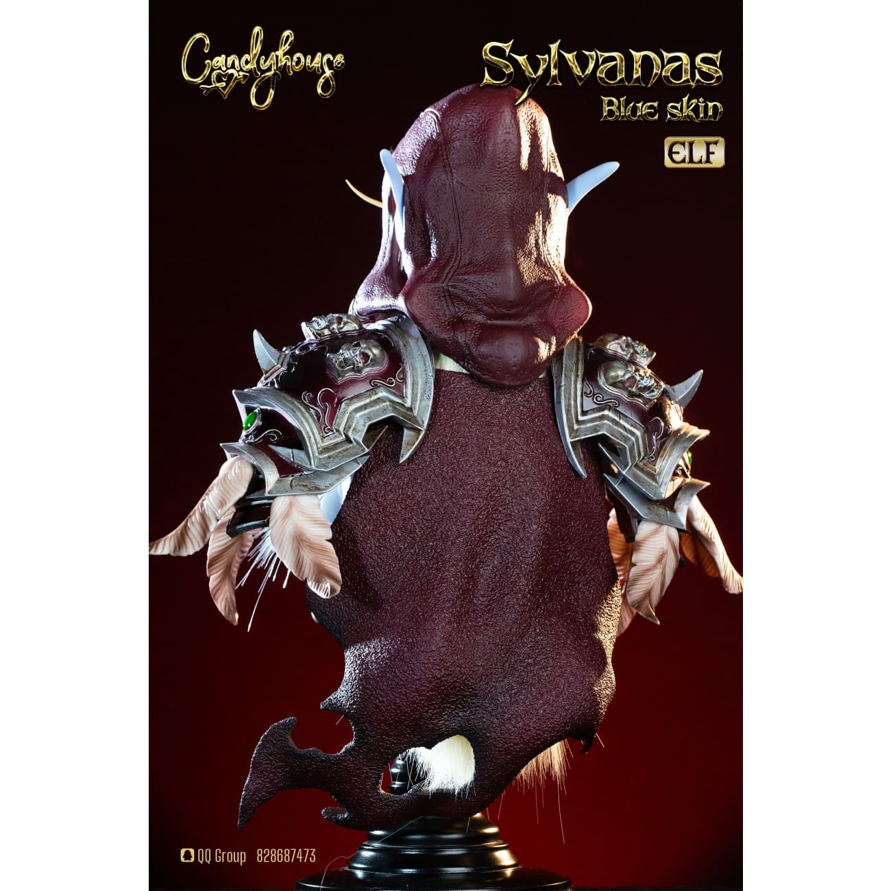 Candy House Studio - Sylvanas Windrunner / Blood Elf Bust [Cast Off][4 Variants]