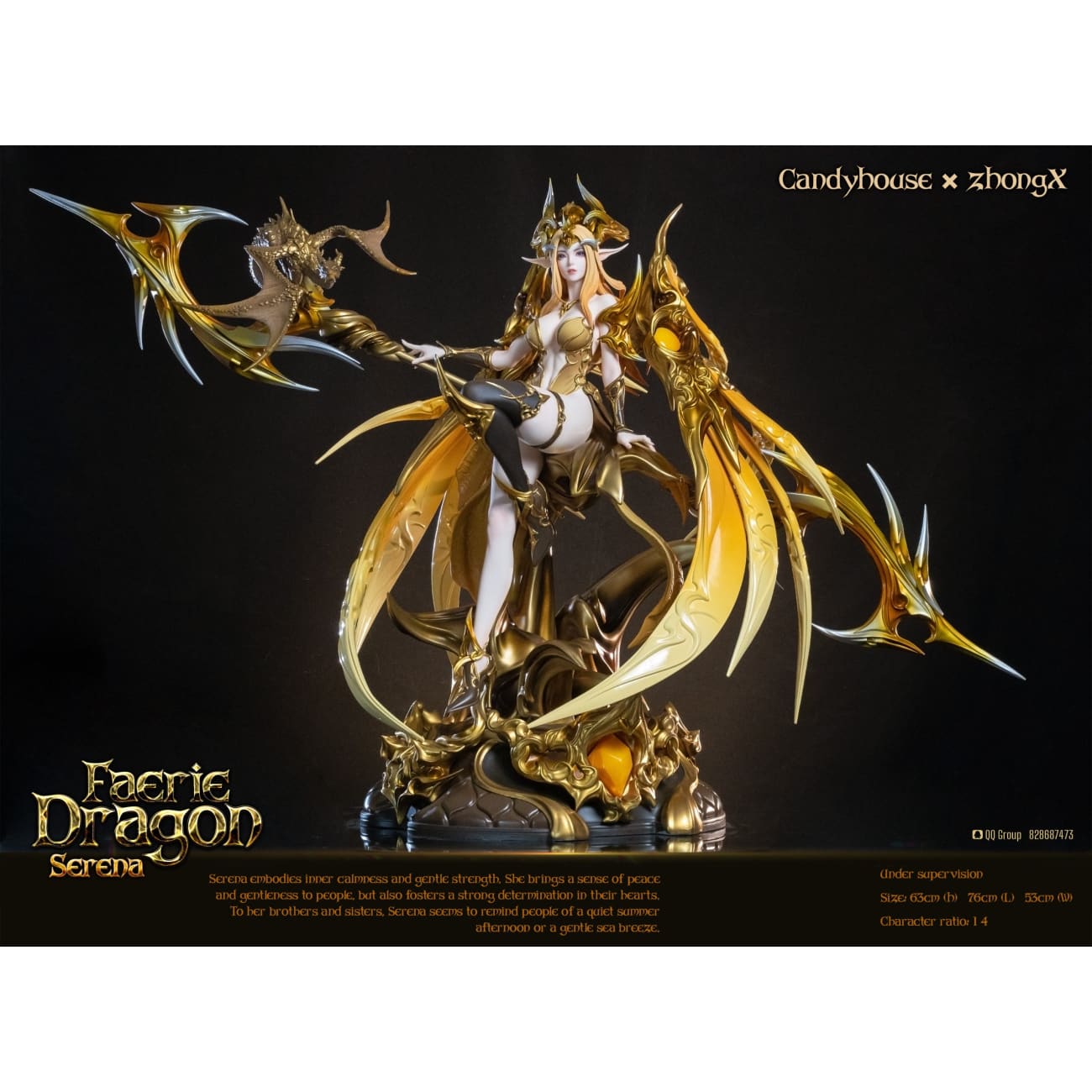 Candy House Studio x ZhongX - Faerie Dragon Serena