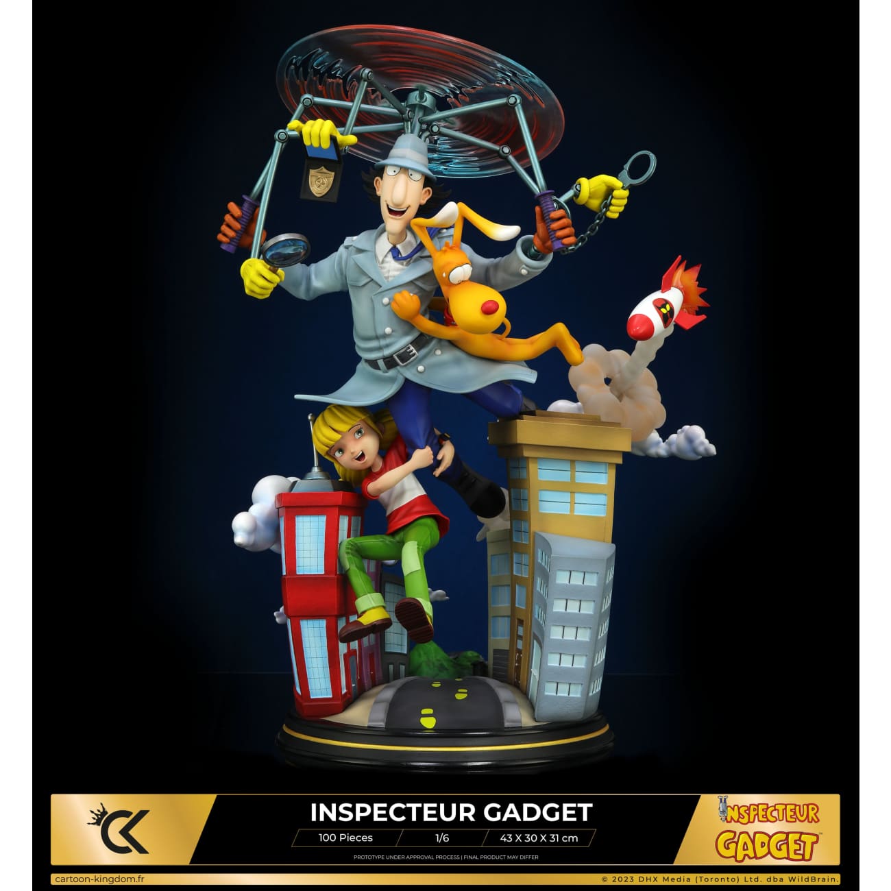 Cartoon Kingdom Studio - Inspector Gadget & Penny [Licensed] 