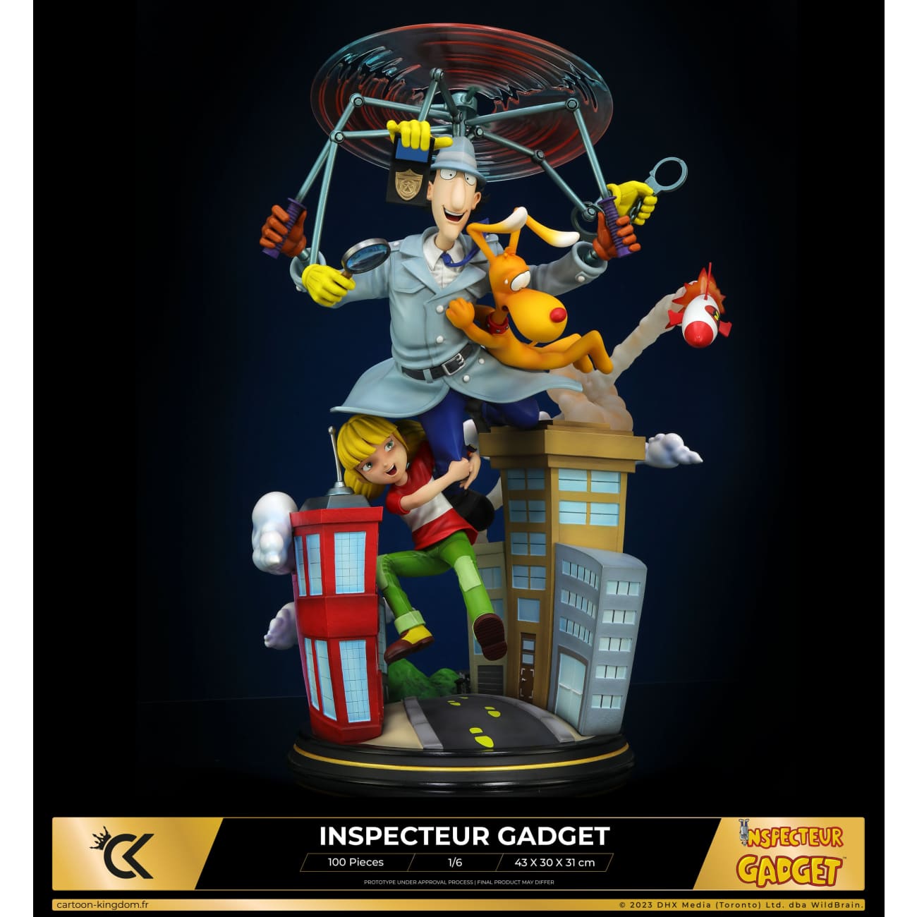 Cartoon Kingdom Studio - Inspector Gadget & Penny [Licensed] 