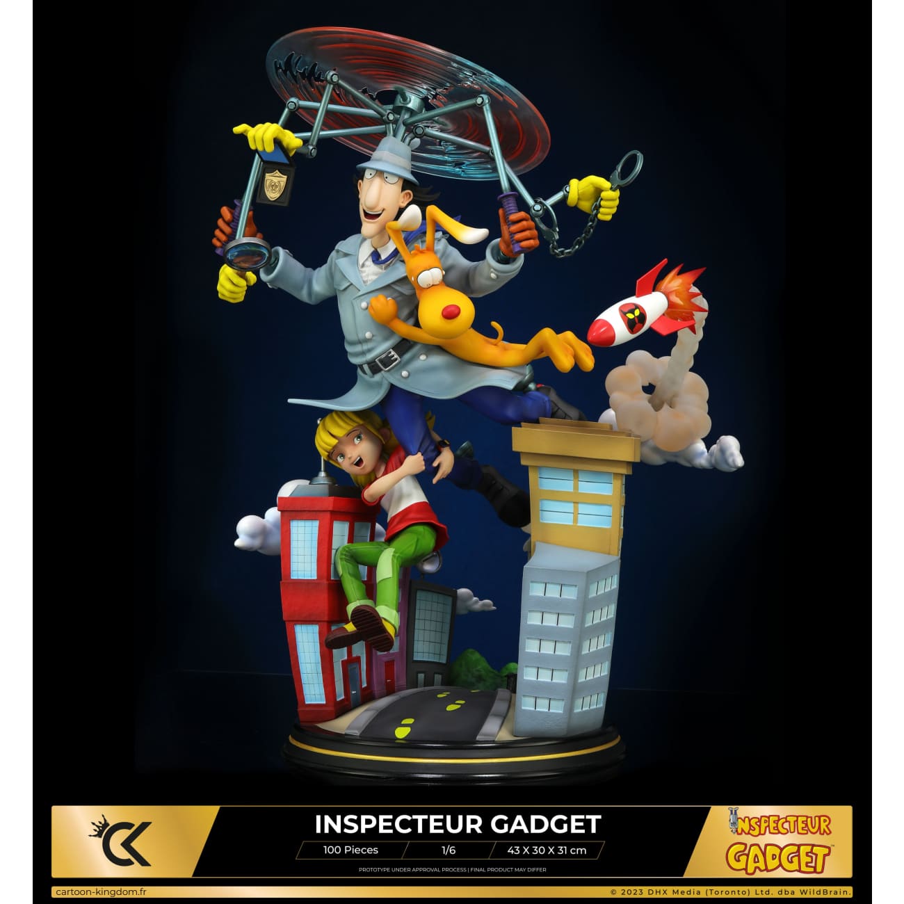 Cartoon Kingdom Studio - Inspector Gadget & Penny [Licensed] 