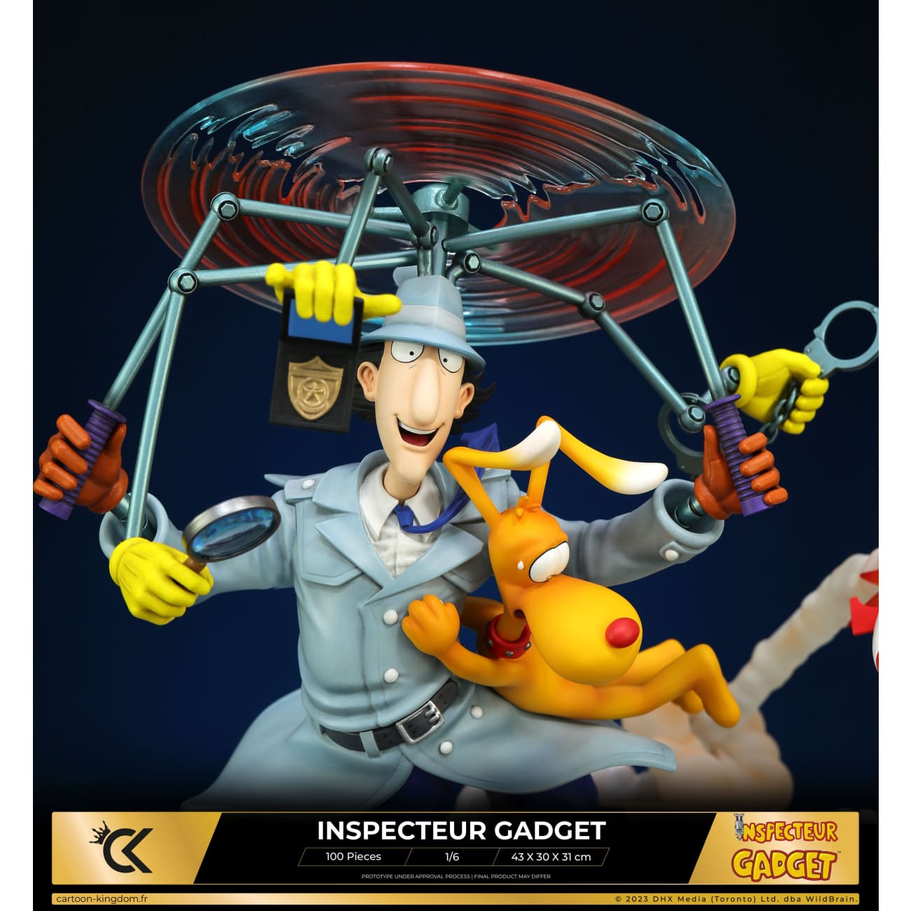 Cartoon Kingdom Studio - Inspector Gadget & Penny [Licensed] 