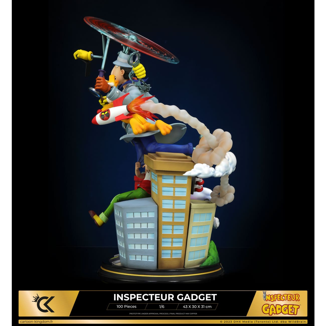 Cartoon Kingdom Studio - Inspector Gadget & Penny [Licensed] 