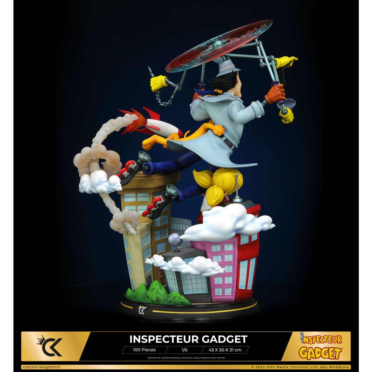 Cartoon Kingdom Studio - Inspector Gadget & Penny [Licensed] 