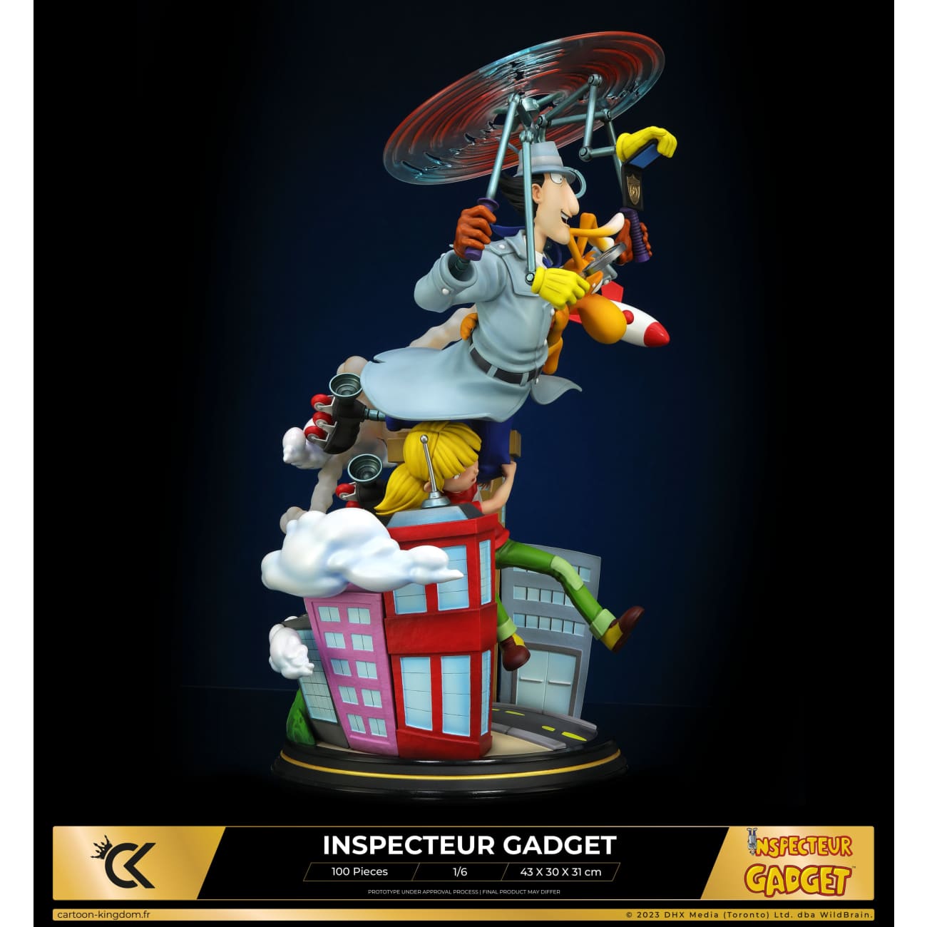 Cartoon Kingdom Studio - Inspector Gadget & Penny [Licensed] 