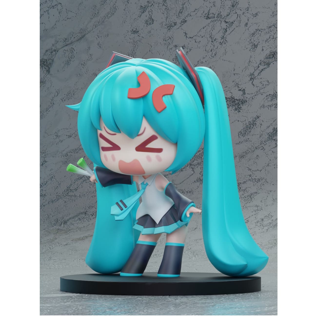 Chao She Studio - Angry Hatsune Miku Chibi Ver.