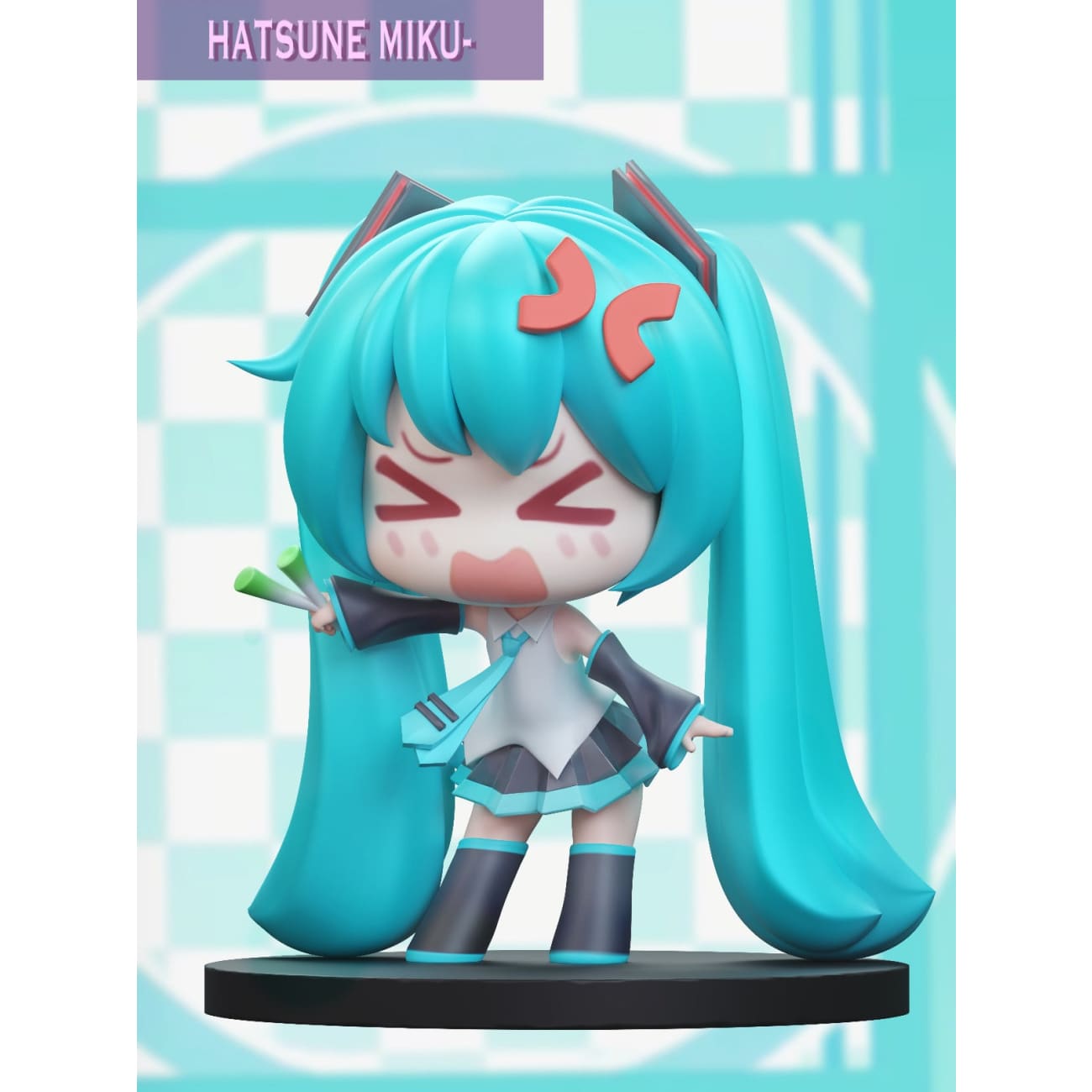 Chao She Studio - Angry Hatsune Miku Chibi Ver.