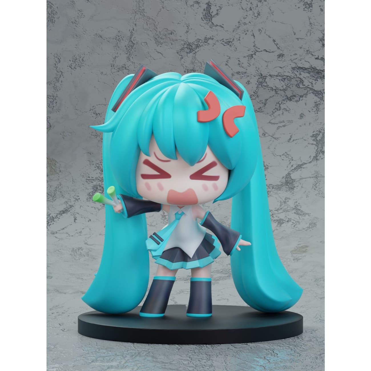 Chao She Studio - Angry Hatsune Miku Chibi Ver.
