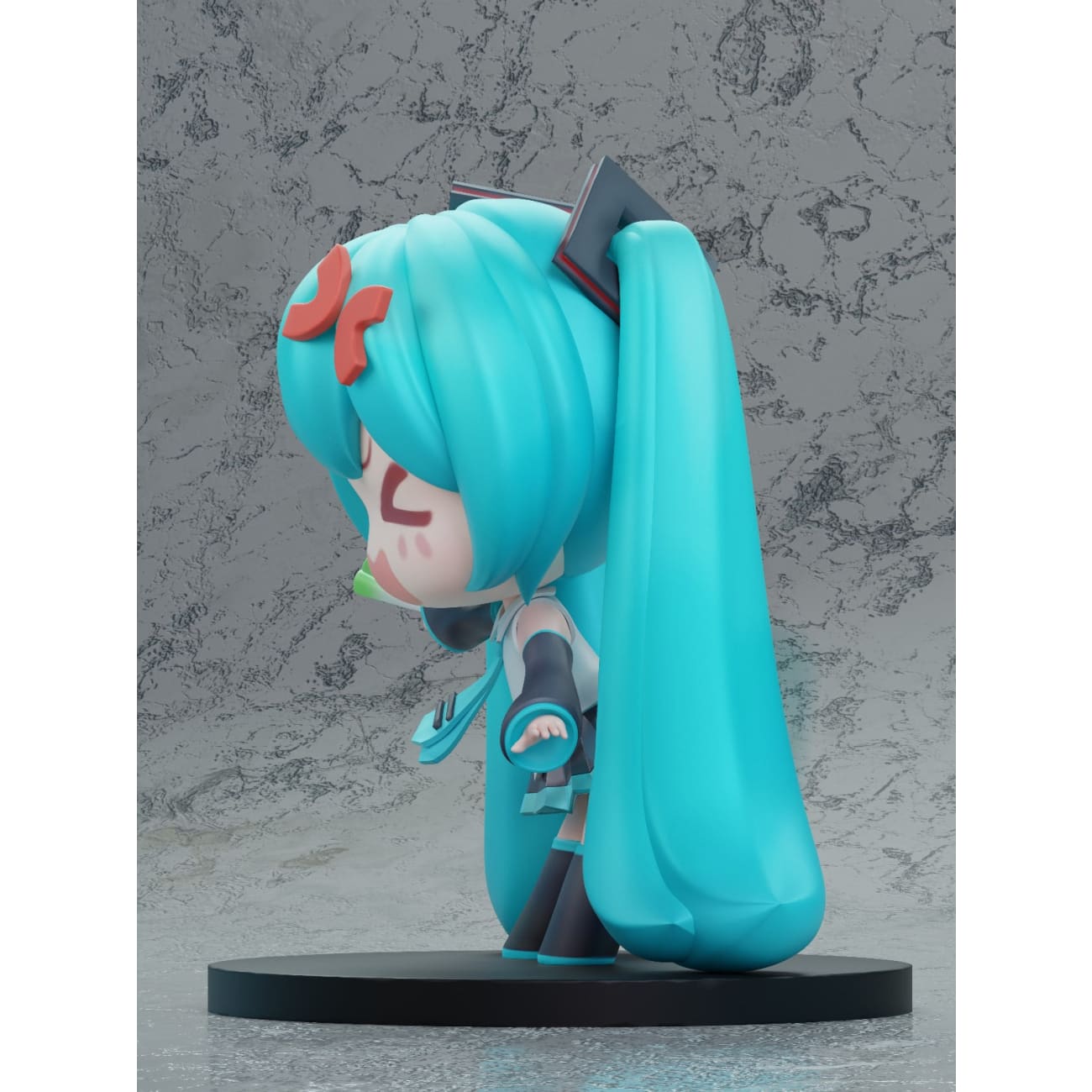 Chao She Studio - Angry Hatsune Miku Chibi Ver.