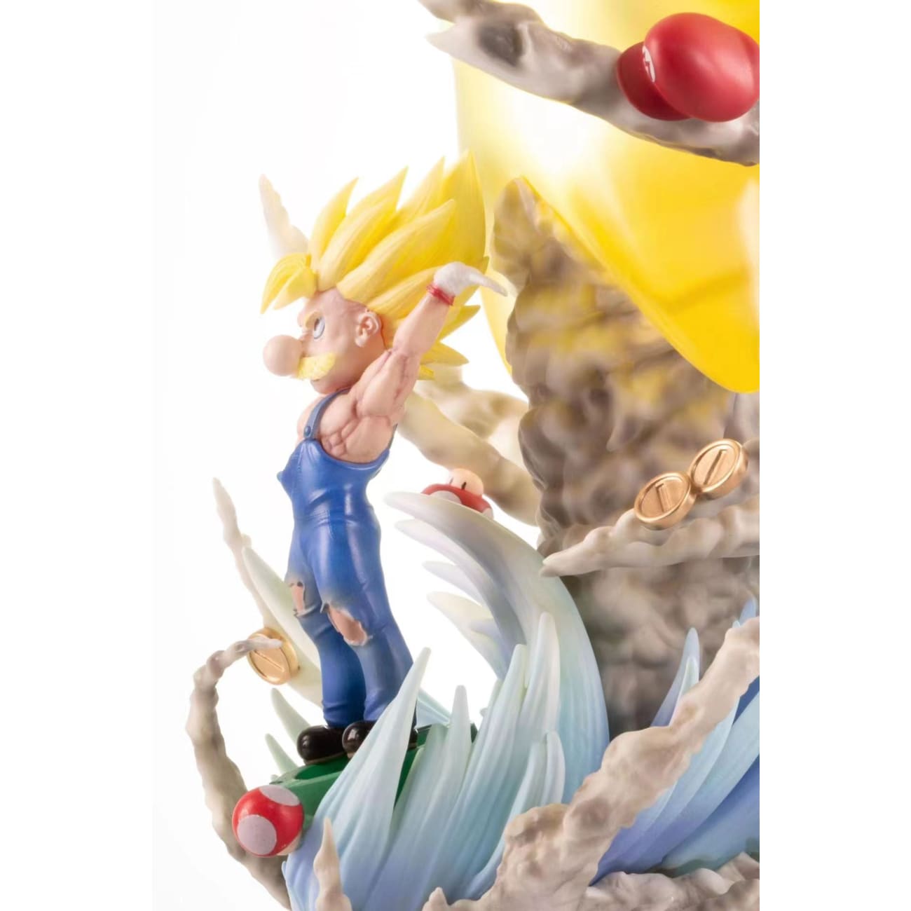Chao She Studio - Mario Cosplay Spirit Bomb Son Goku