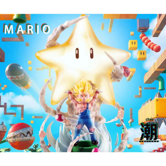 Chao She Studio - Mario Cosplay Spirit Bomb Son Goku