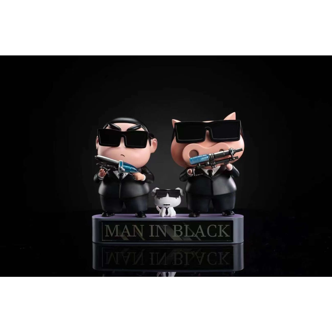 Chao She Studio - Shinnosuke Nohara & Buriburizaemon Cosplay Men in Black