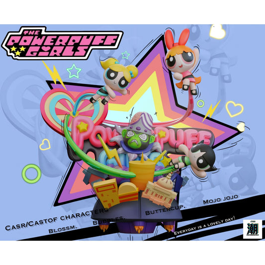 Chao She Studio - The Powerpuff Girls vs Mojo Jojo [2 Variants]