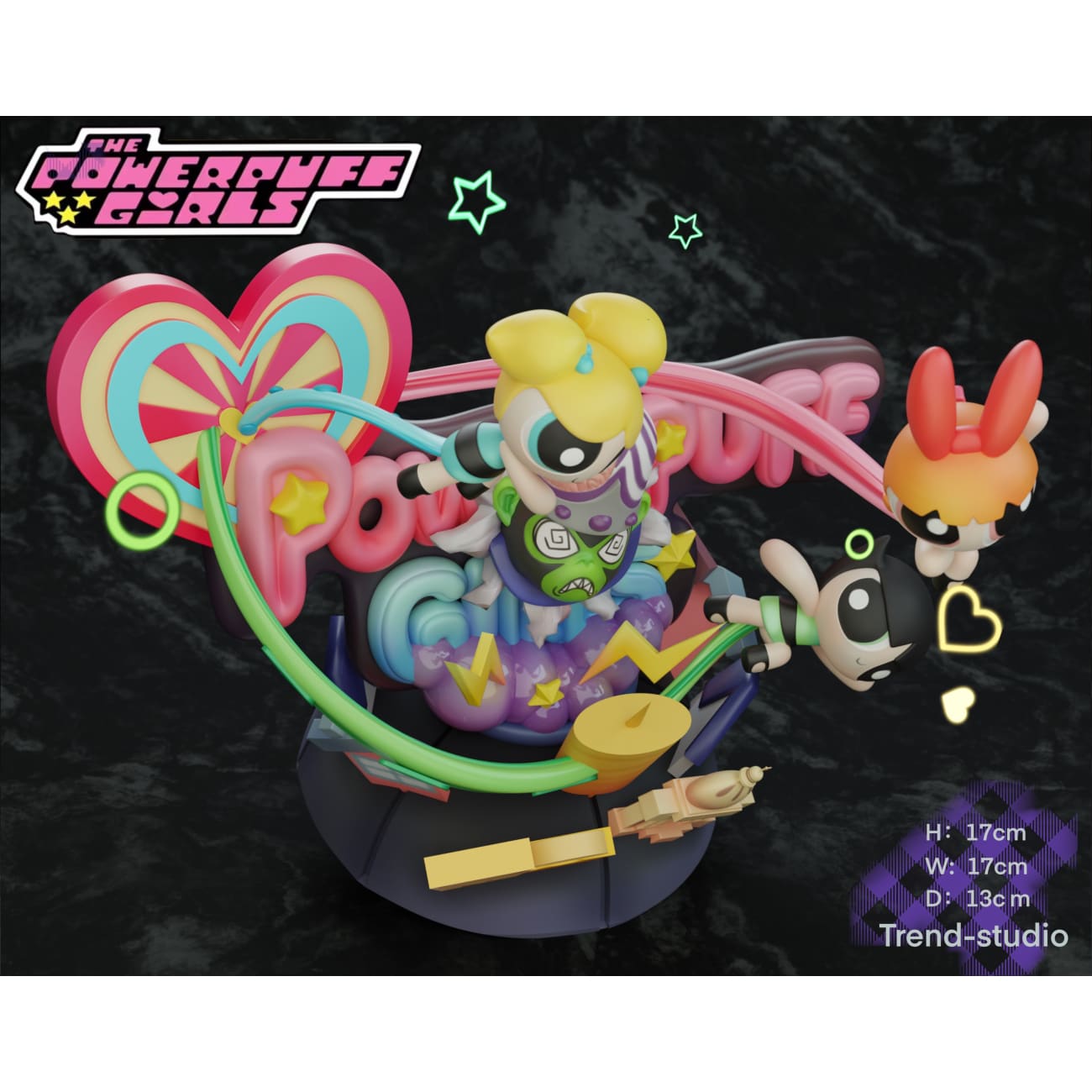 Chao She Studio - The Powerpuff Girls vs Mojo Jojo [2 Variants]