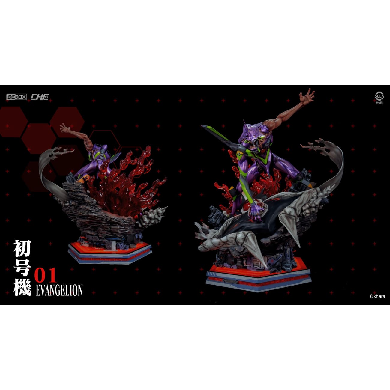 Che x BeBox Ult x Jimei Palace - Crazy Evangelion Unit 01