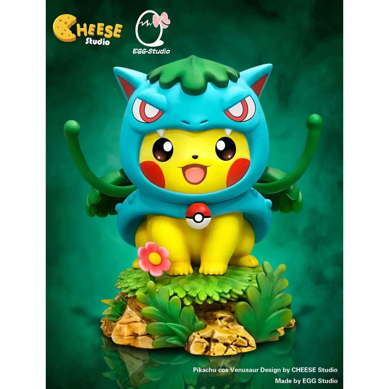 Cheese Studio x Egg Studio - Pikachu Cosplay Venusaur