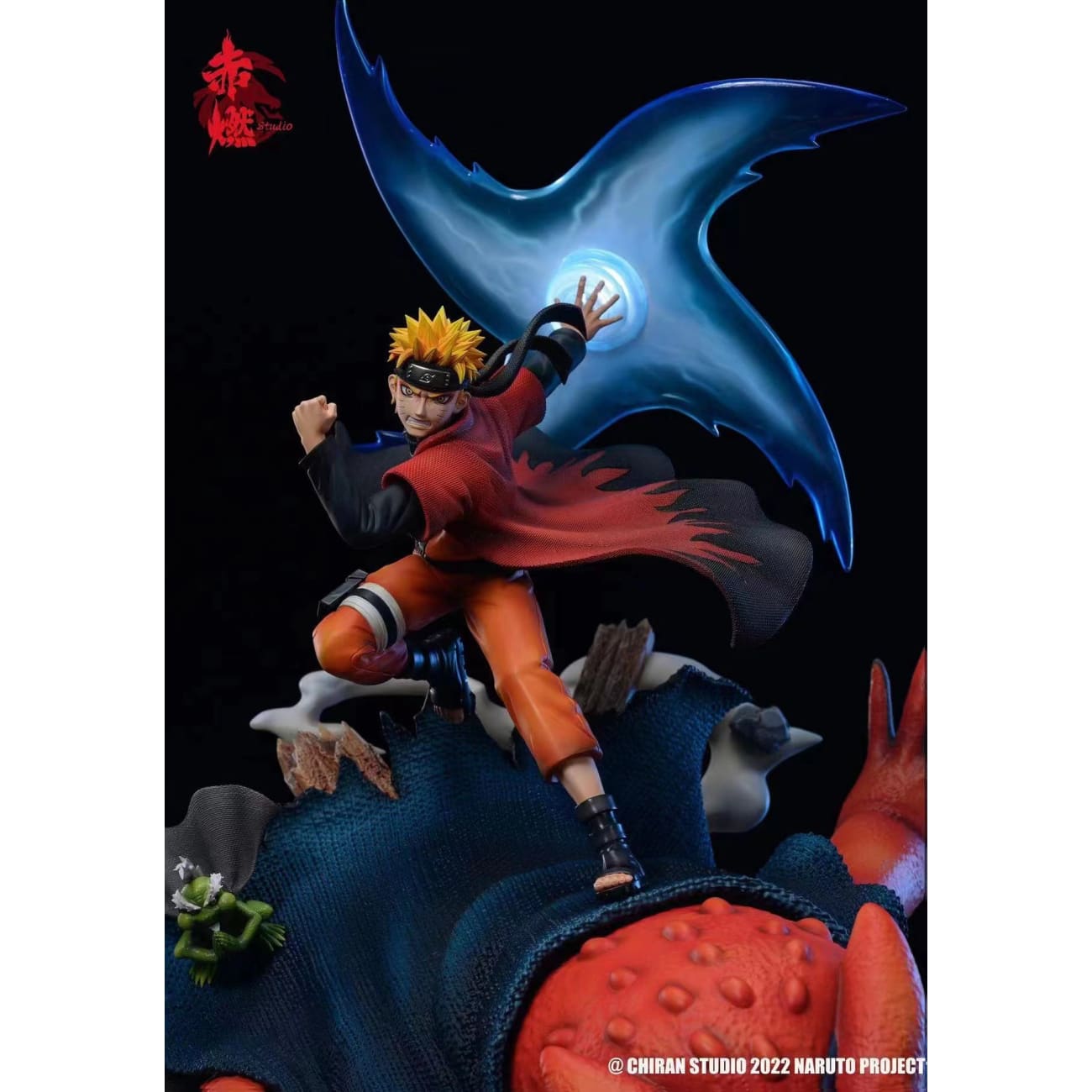 Chi Ran Studio - Uzumaki Naruto and Gamakichi 