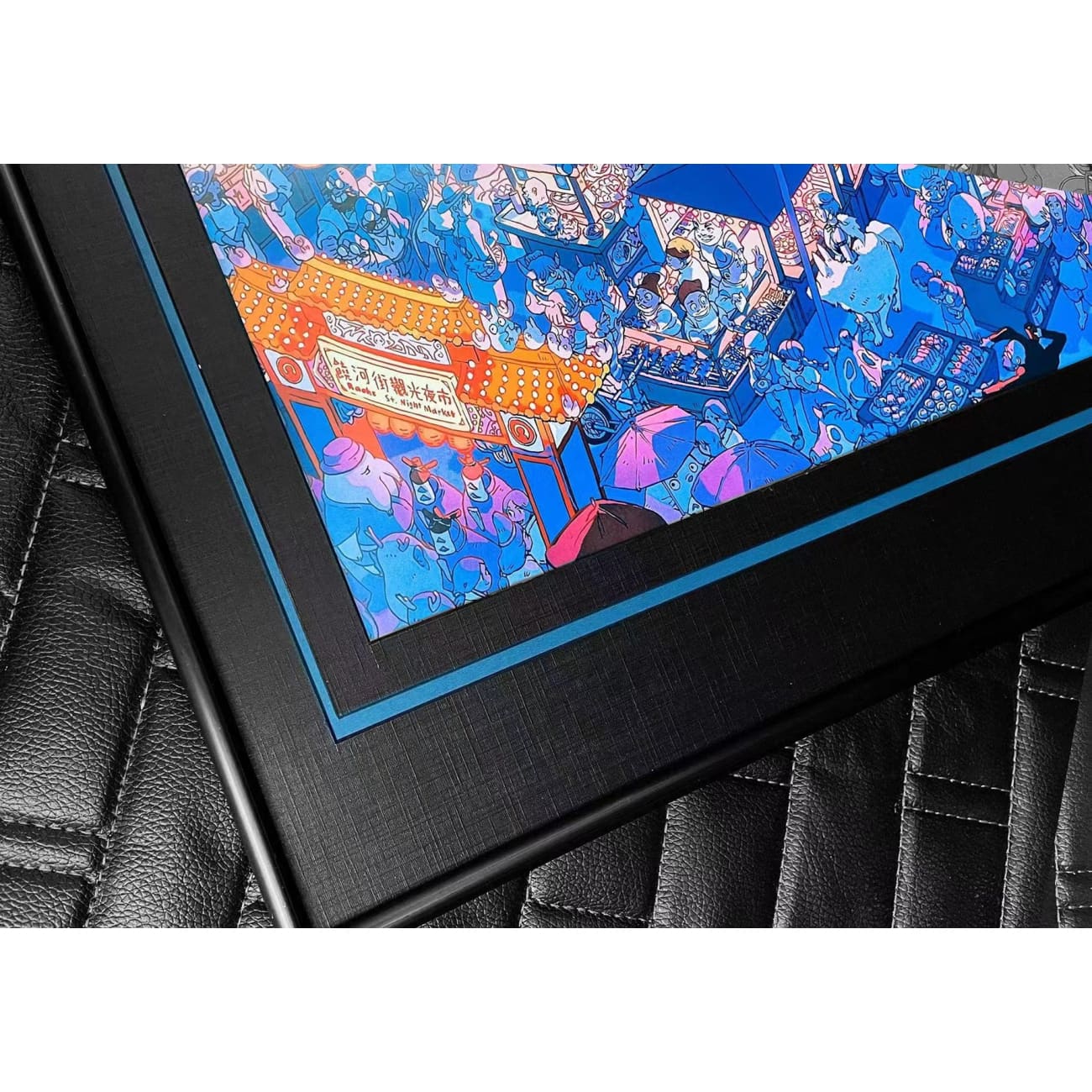 Chihiro Ogino with Dragon Haku poster frame 