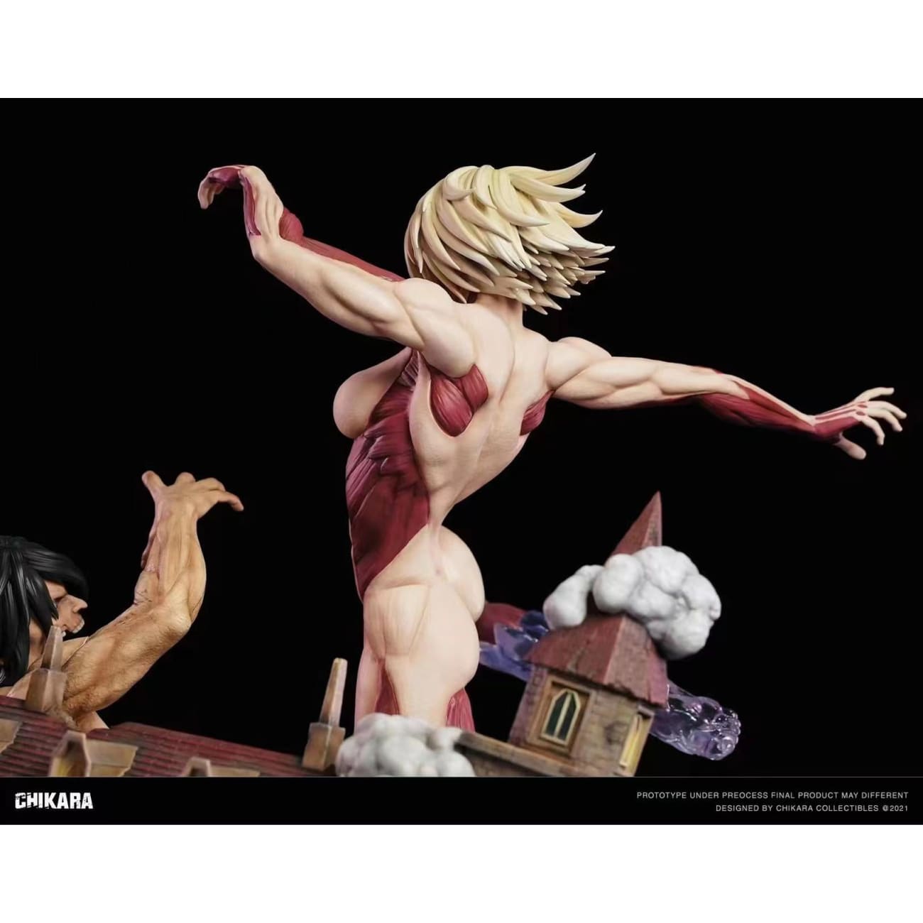 Chikara - Eren Yeager vs Annie Leonhart Titan form