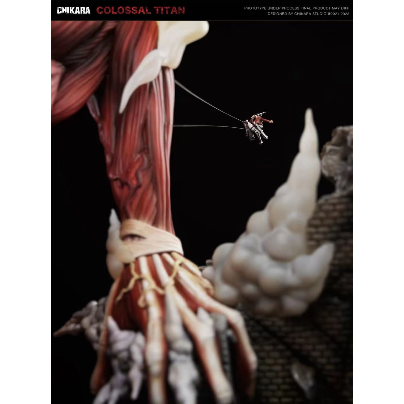 Chikara Studio - Colossal Titan Breaks Wall [4 Variants]