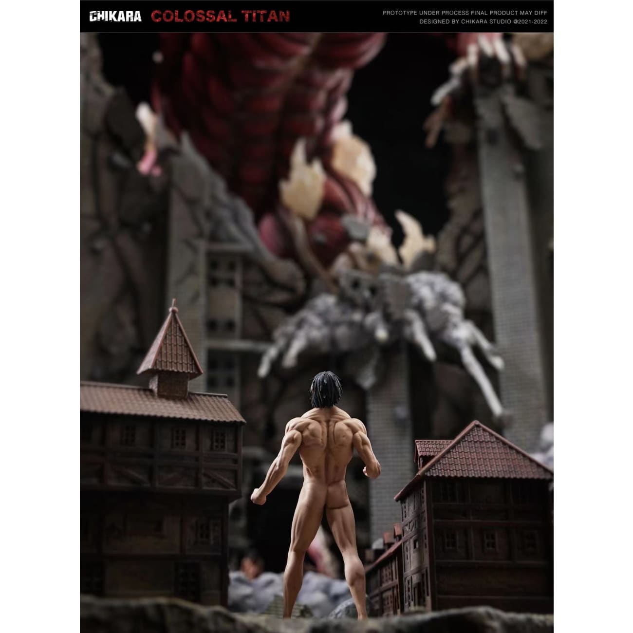 Chikara Studio - Colossal Titan Breaks Wall [4 Variants]