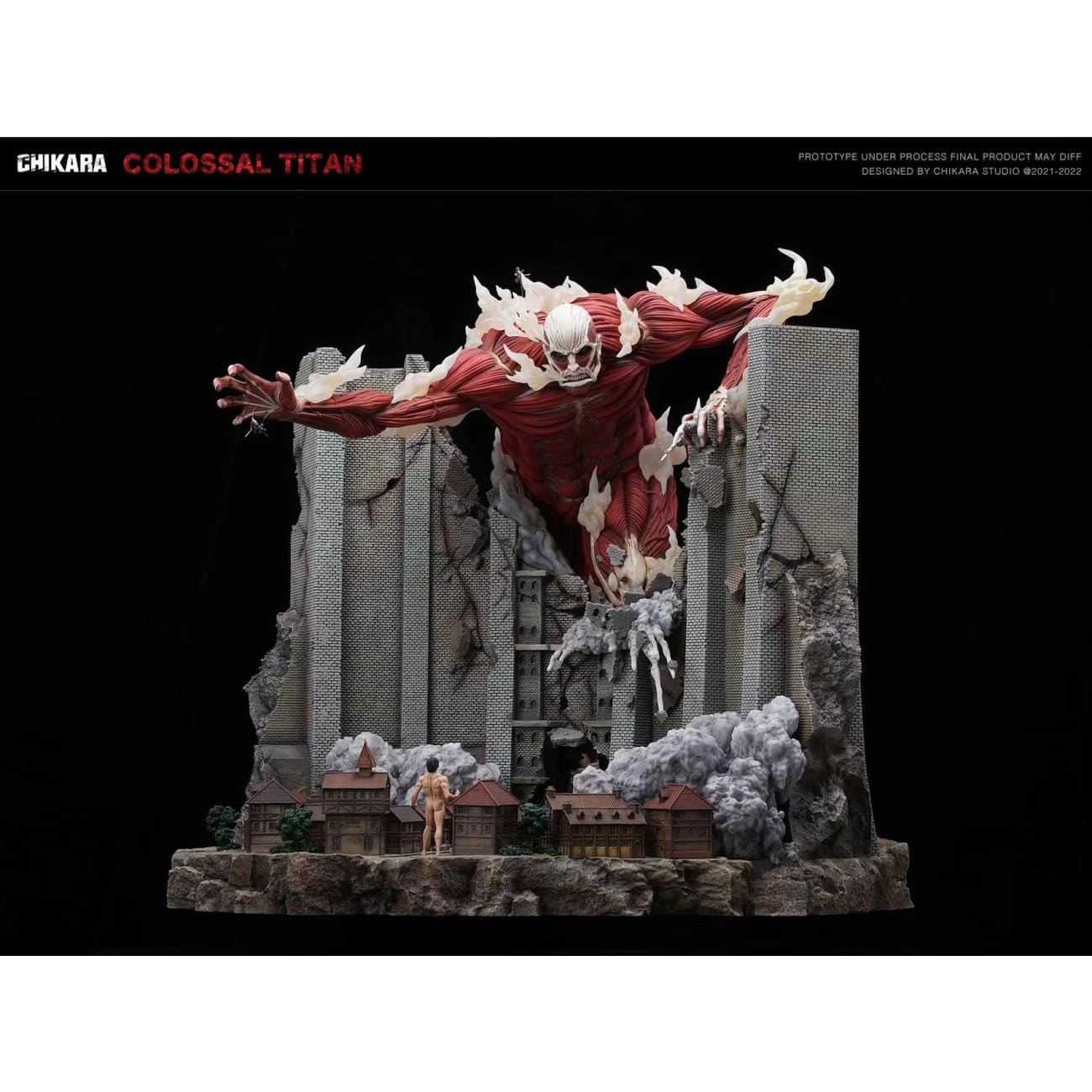 Chikara Studio - Colossal Titan Breaks Wall [4 Variants]