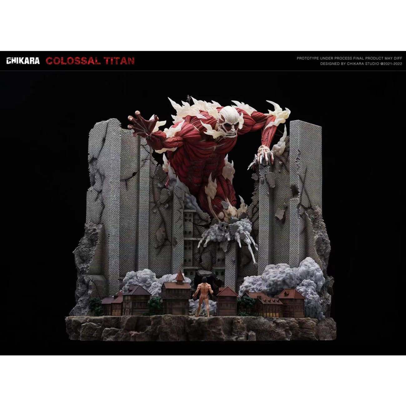 Chikara Studio - Colossal Titan Breaks Wall [4 Variants]