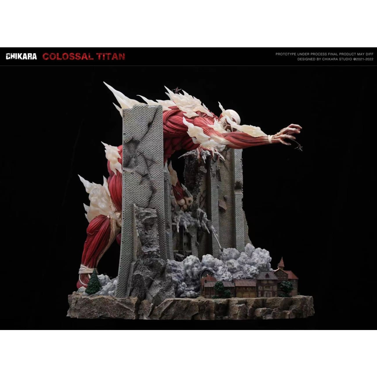 Chikara Studio - Colossal Titan Breaks Wall [4 Variants]