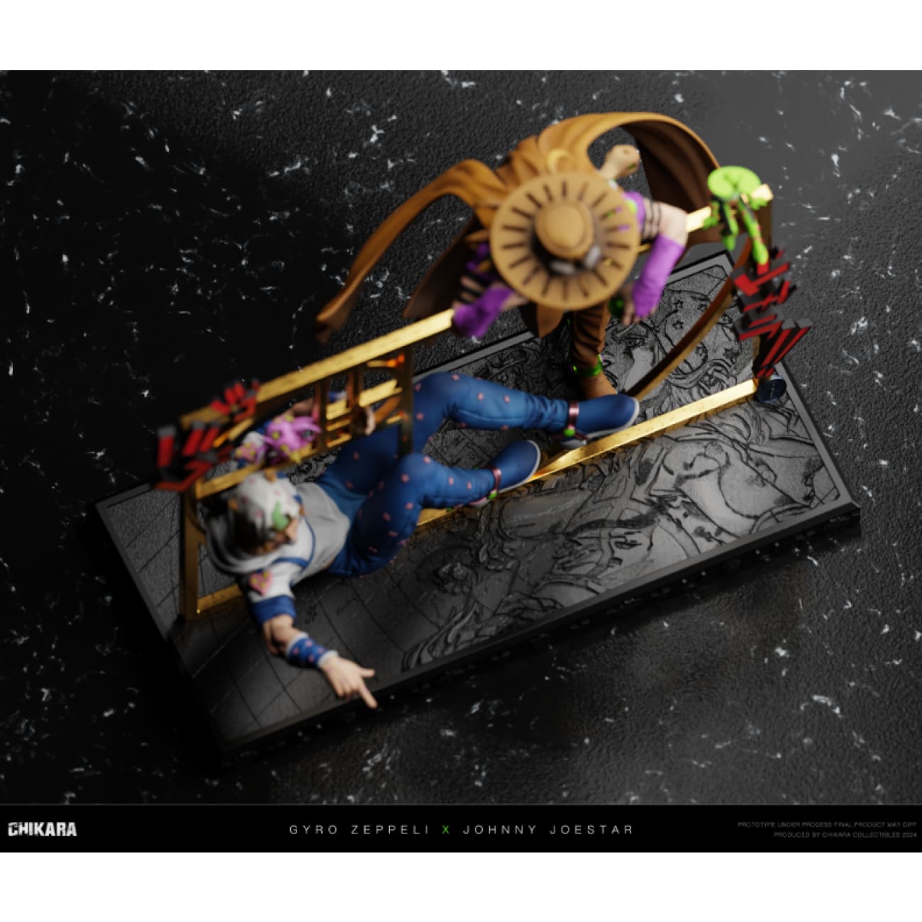 Chikara Studio - Gyro Zeppeli & Johnny Joestar