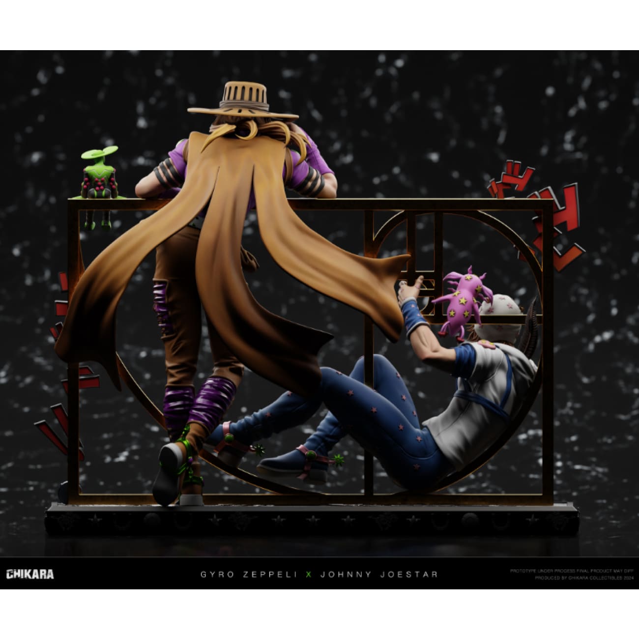 Chikara Studio - Gyro Zeppeli & Johnny Joestar
