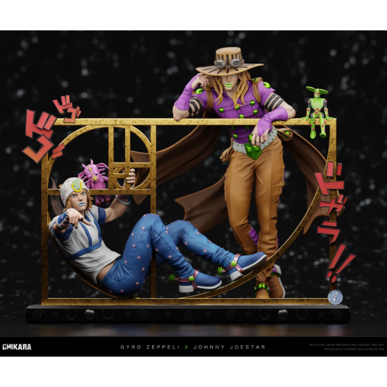 Chikara Studio - Gyro Zeppeli & Johnny Joestar