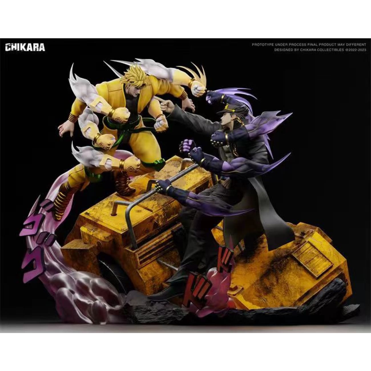 Chikara Studio - Jotaro Kujo VS Dio Brando