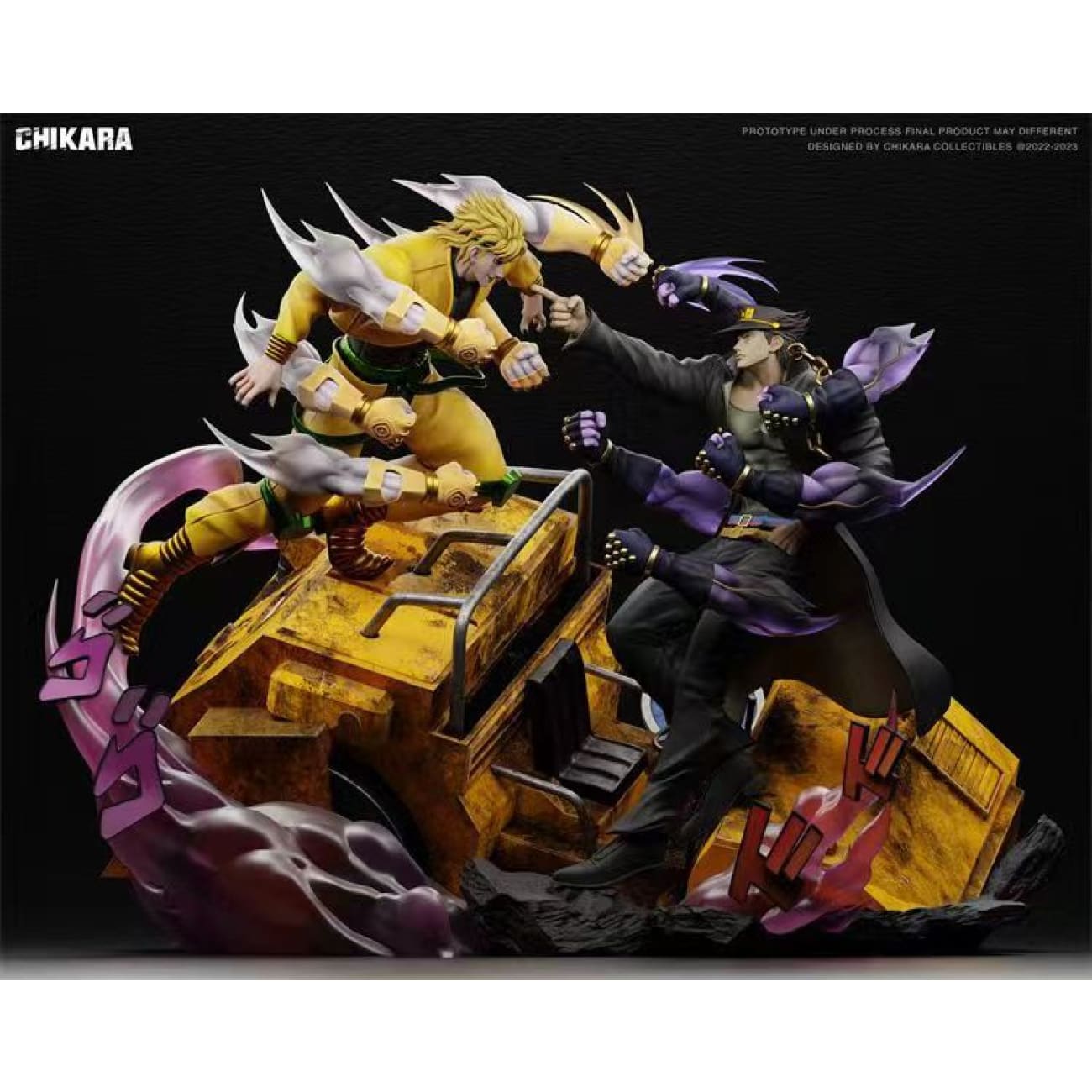 Chikara Studio - Jotaro Kujo VS Dio Brando
