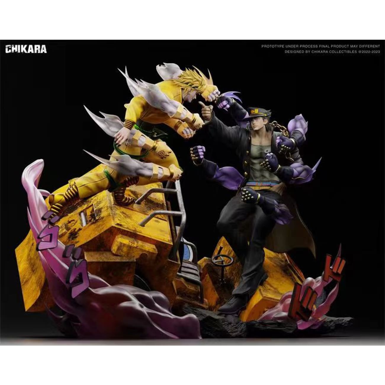 Chikara Studio - Jotaro Kujo VS Dio Brando