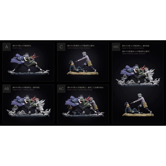 Chikara Studio - Kakashi Hatake VS Obito Uchiha [5 Variants]
