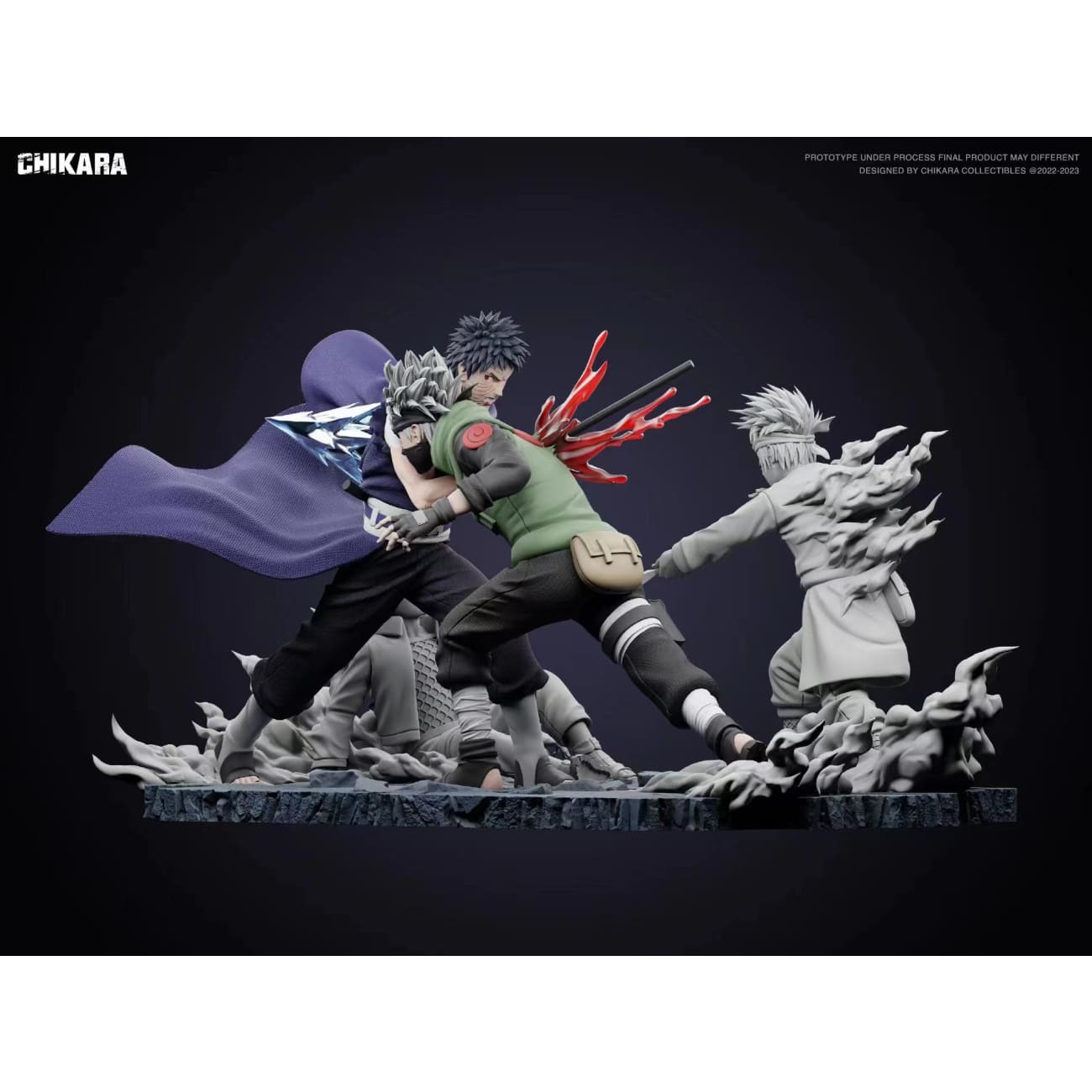 Chikara Studio - Kakashi Hatake VS Obito Uchiha [5 Variants]
