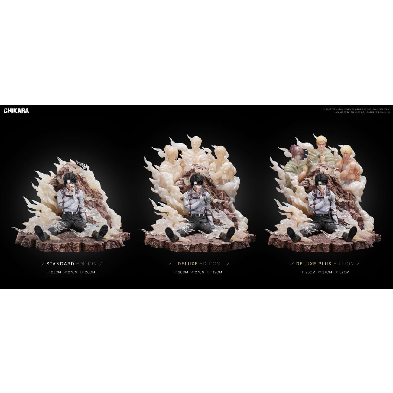 Chikara Studio - Levi Ackerman Final Salute [3 Variants]