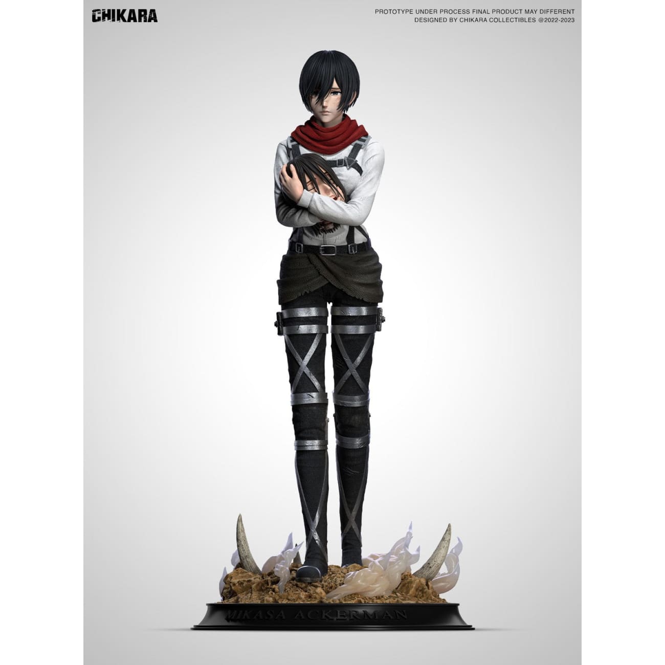Chikara Studio - Mikasa Ackerman Goodbye Eren Jaeger [4 Variants]