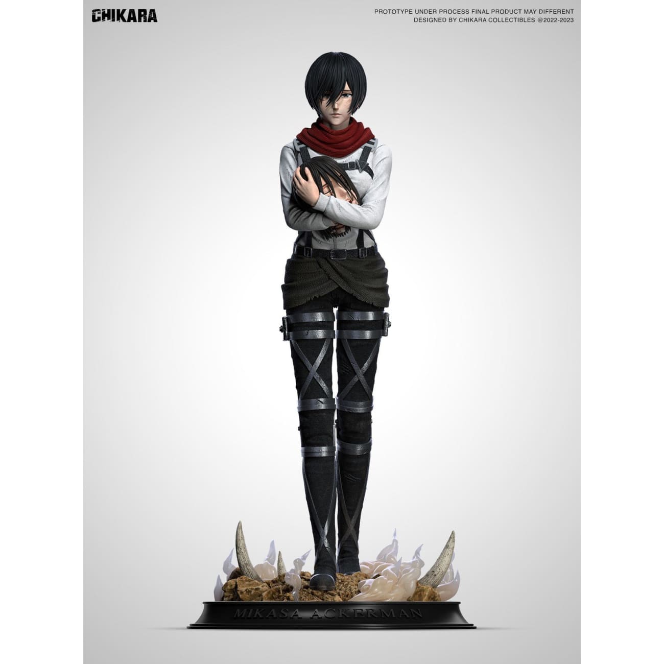 Chikara Studio - Mikasa Ackerman Goodbye Eren Jaeger [4 Variants]