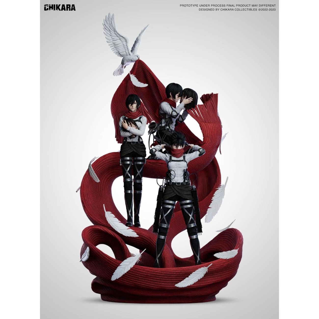 Chikara Studio - Mikasa Ackerman Goodbye Eren Jaeger [4 Variants]