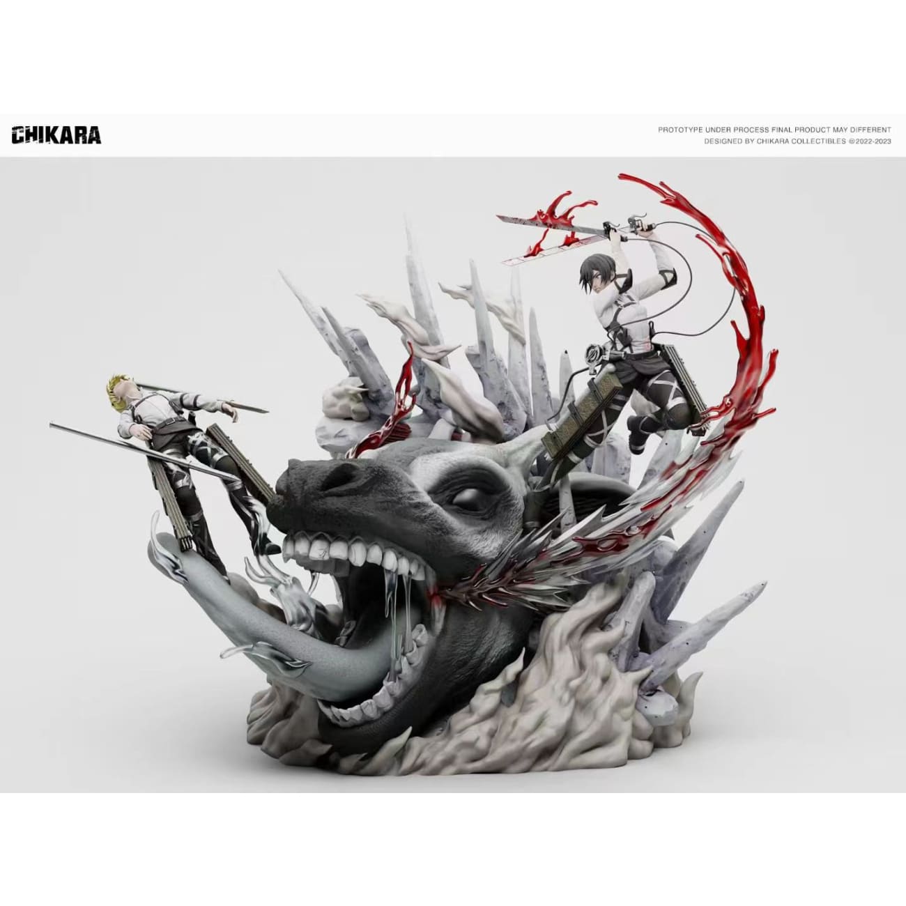 Chikara Studio - Mikasa Ackerman Recapture Armin Arlert [2 Variants]