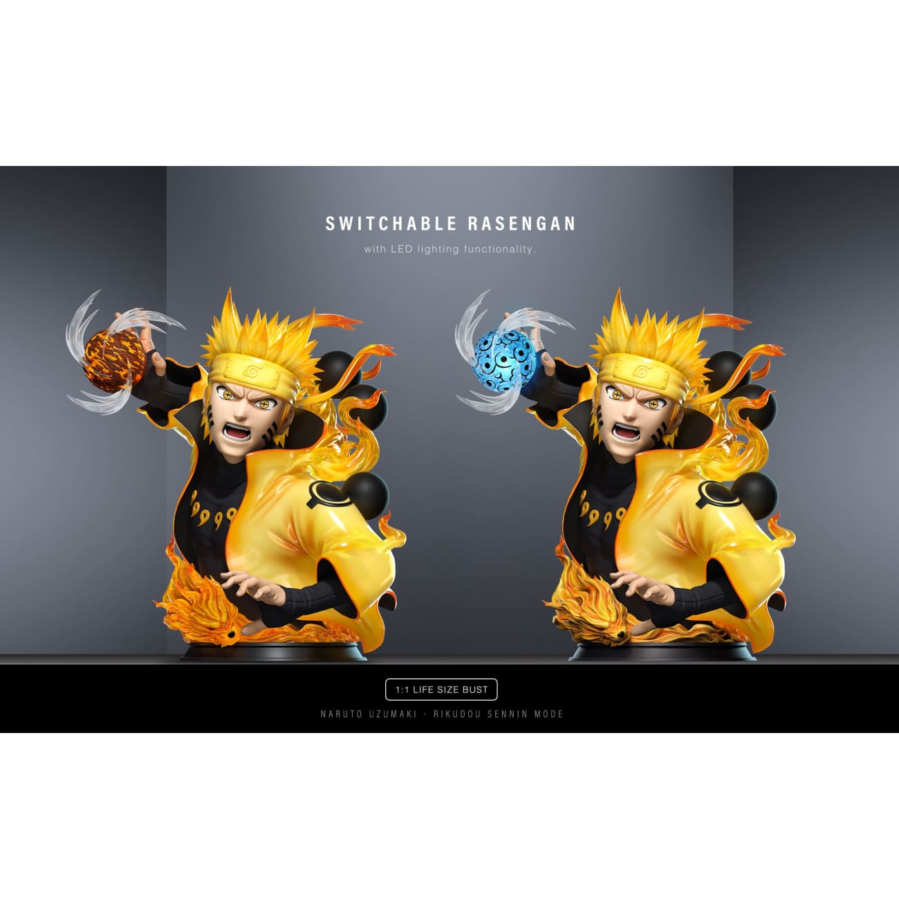 Chikara Studio - Naruto Uzumaki Six Paths Sage Mode Bust [2 Variants]